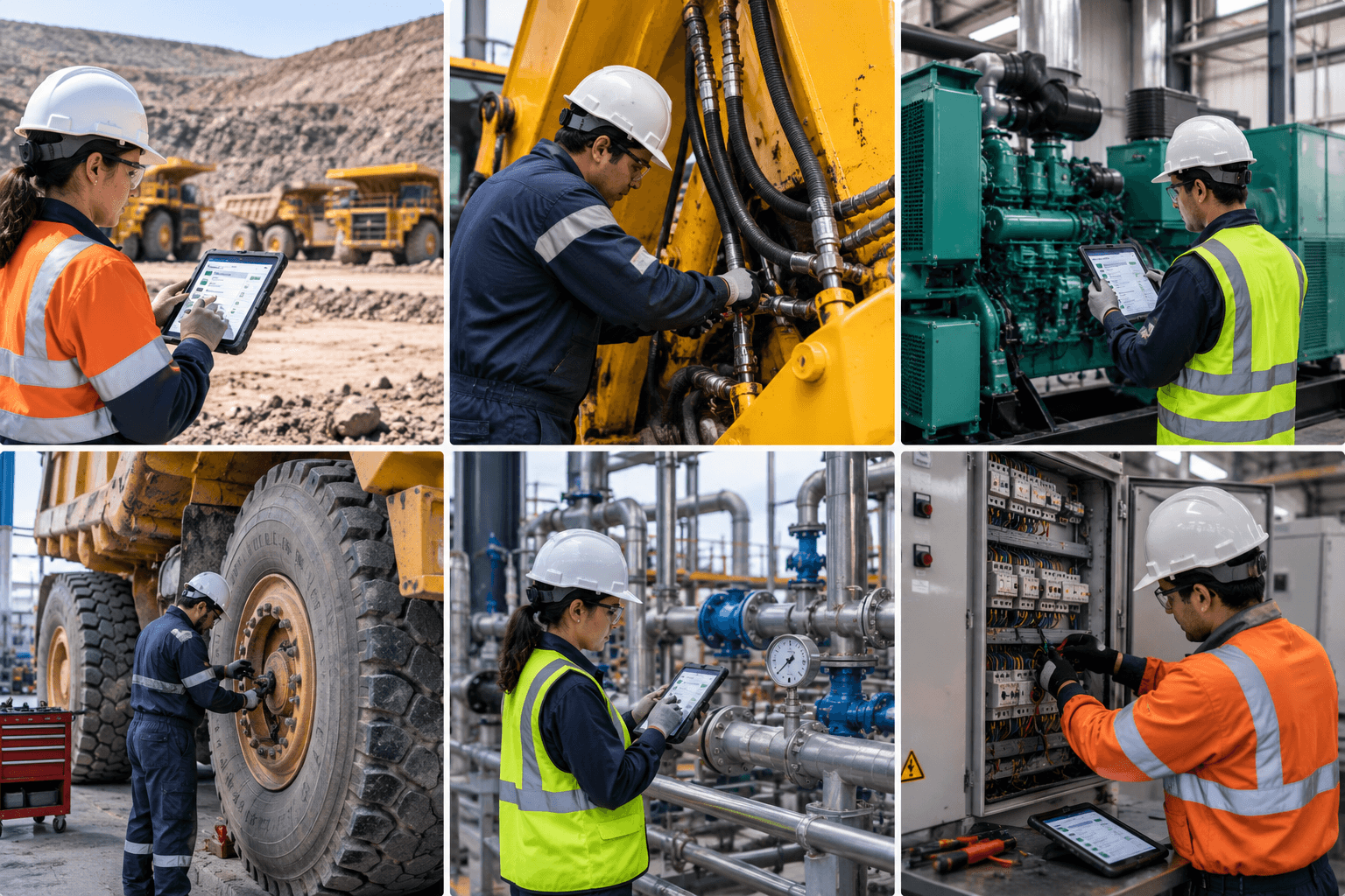 Plataforma de mantenimiento industrial